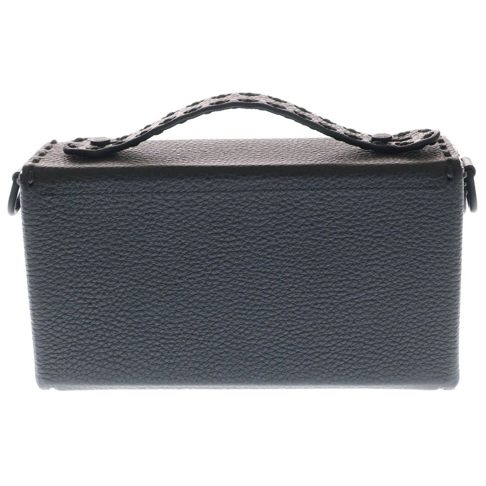 FENDI (フェンディ) FF セレリア ソフトトランクバゲット 2WAY レザー