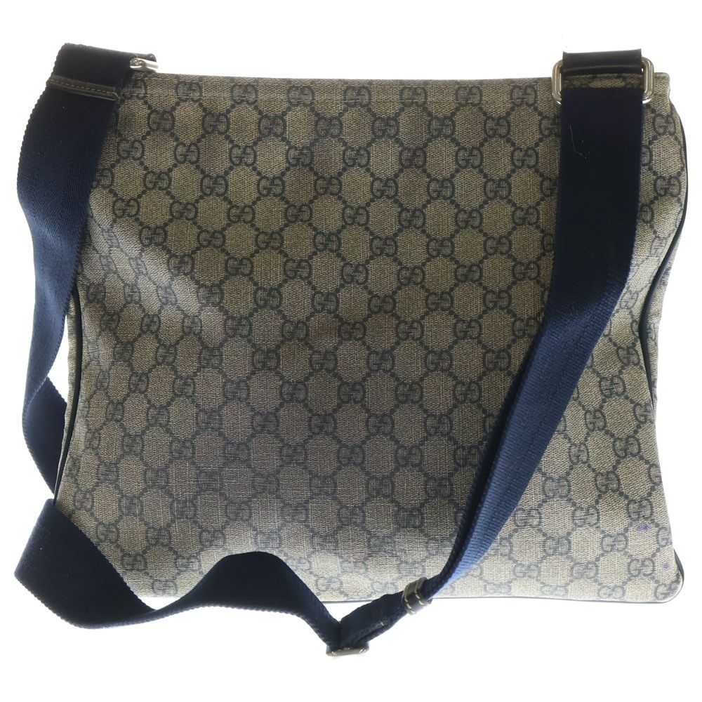 メンズ GUCCI (グッチ) GG モノグラムキャンバス クロスボディ 