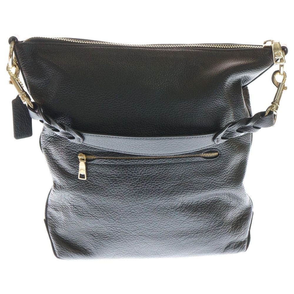 COACH コーチ アビーダッフル ショルダーバッグ 2 way ハンドバッグ ブラック F 31507