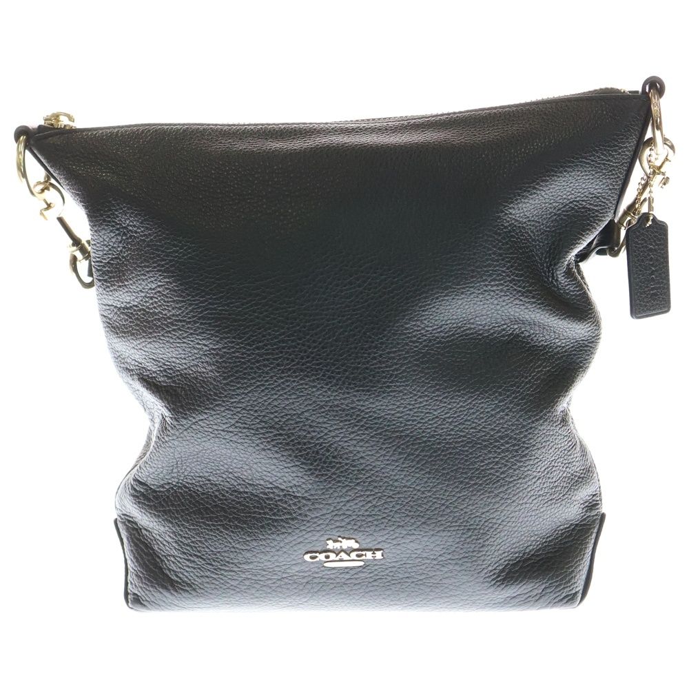 COACH コーチ アビーダッフル ショルダーバッグ 2 way ハンドバッグ ブラック F 31507