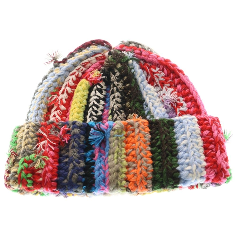 SUPREME シュプリーム 23 AW Hand Tied Beanie ハンドタイビーニー ニット帽 マルチ