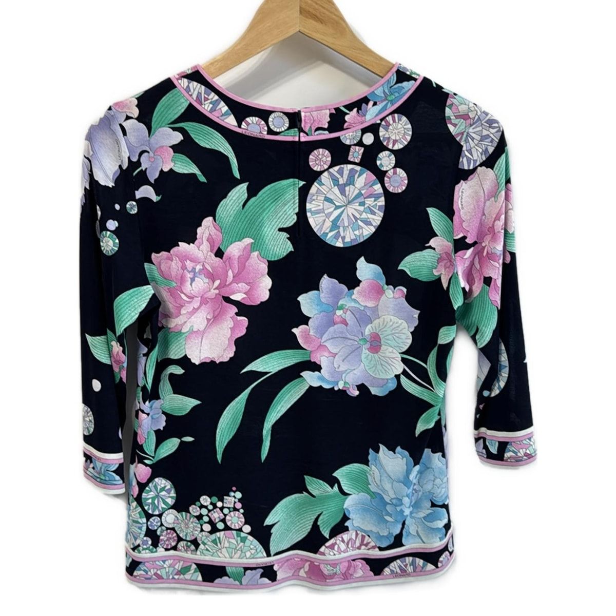 LEONARD(レオナール) 七分袖カットソー サイズ38 M レディース美品