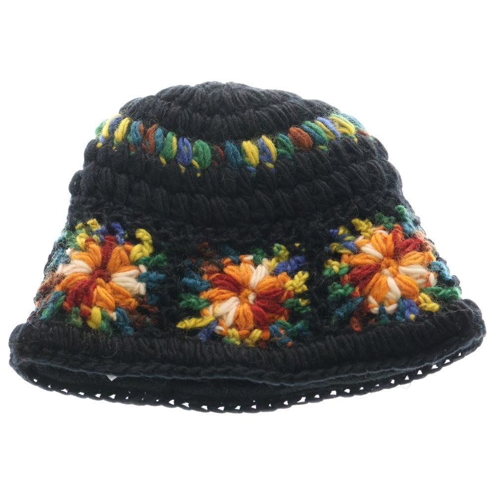 SUPREME シュプリーム 25 SS Crochet Beanie クロシェ ビーニー ニット帽 ブラック