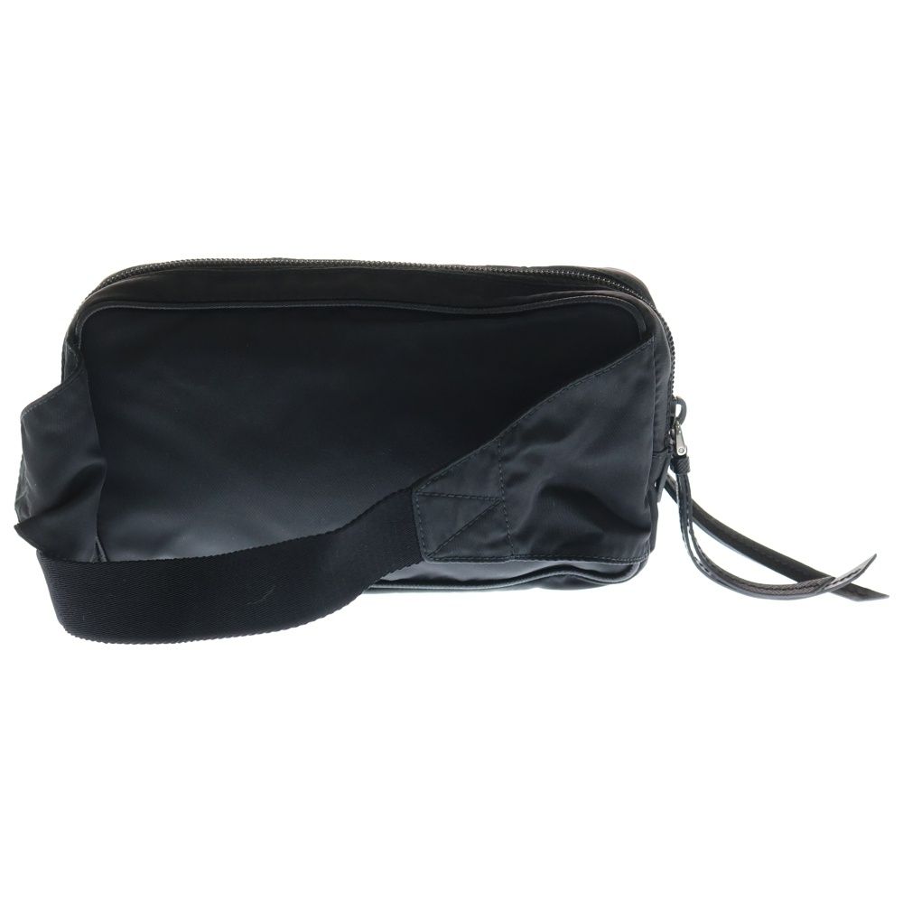 PRADA プラダ SAFFIAN サフィアーノ ナイロンウエストバッグ ボディバッグ ブラック 1 BL 010 RFID