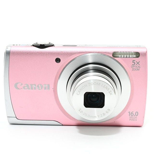 並品＞ Canon PowerShot A2600 ピンク｜約1600万画素 光学5倍ズーム