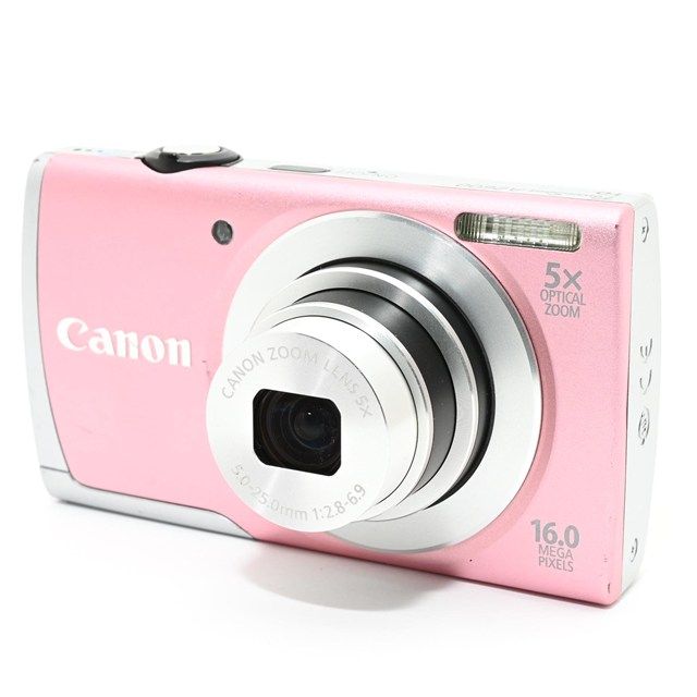 並品＞ Canon PowerShot A2600 ピンク｜約1600万画素 光学5倍ズーム