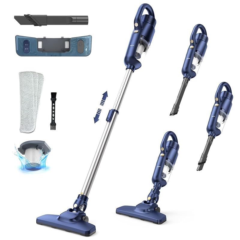 ☆彡Airpher コードレス掃除機 サイクロン式 超軽量 スティック