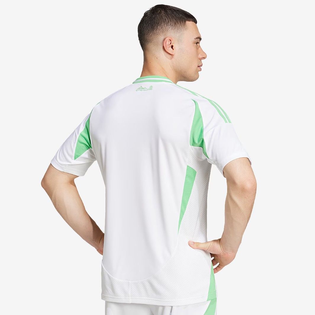 adidas サッカー アルジェリア代表 2025 ホーム シャツ 白 スリム