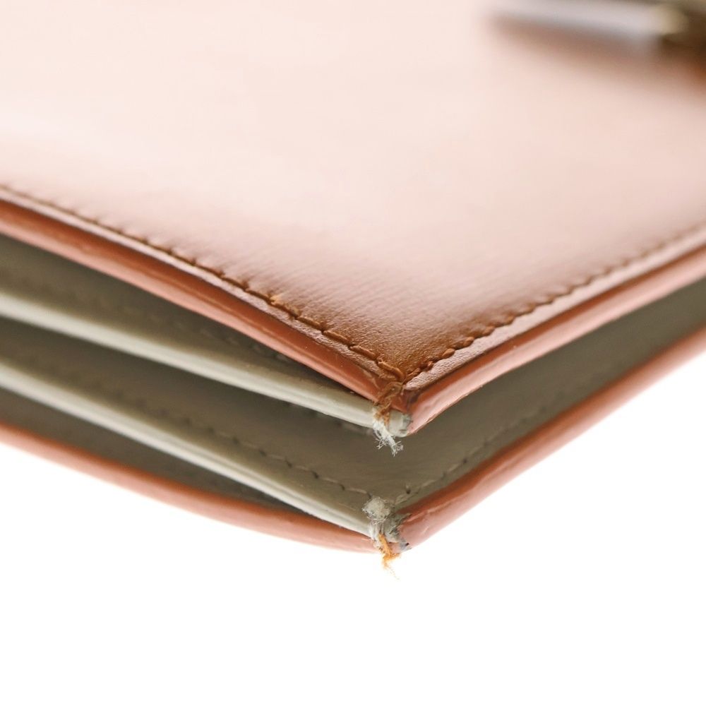 CELINE (セリーヌ) ロゴ ラージストラップウォレット ロングウォレット