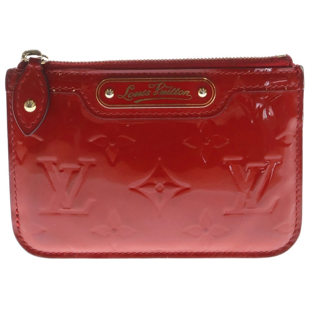 LOUIS VUITTON ルイヴィトン ヴェルニ ポシェットクレ NM ローズアンディアン M 91669 コインケース