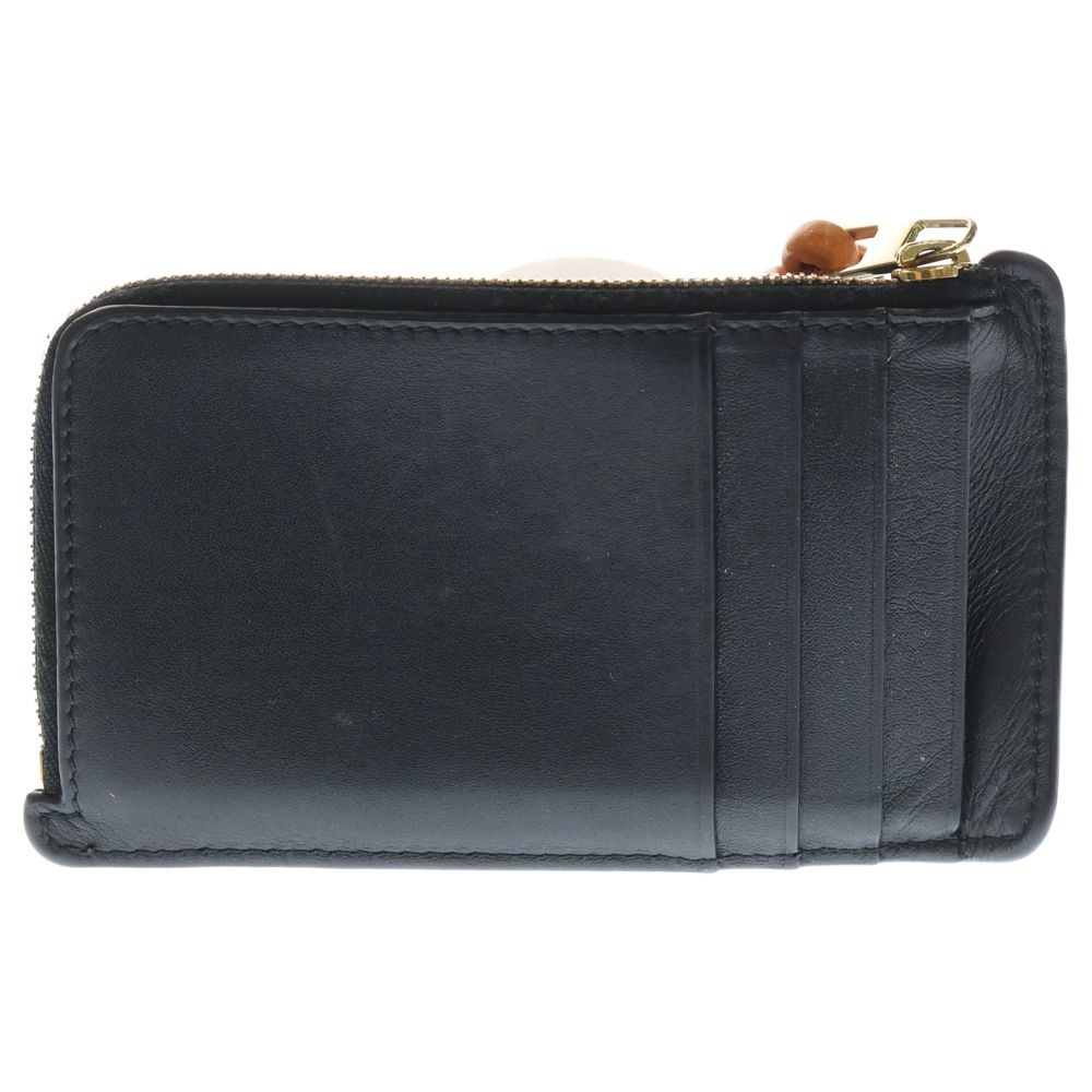 LOEWE ロエベ KNOT COIN ノット コインケース カードケース パスポートケース 小銭入れ ブラック オレンジ