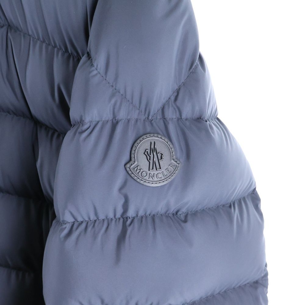 MONCLER モンクレール 24 AW ARNEB アルネブ ナイロン フーデッド ダウンジャケット ネイビー ボトムス 秋コーデ