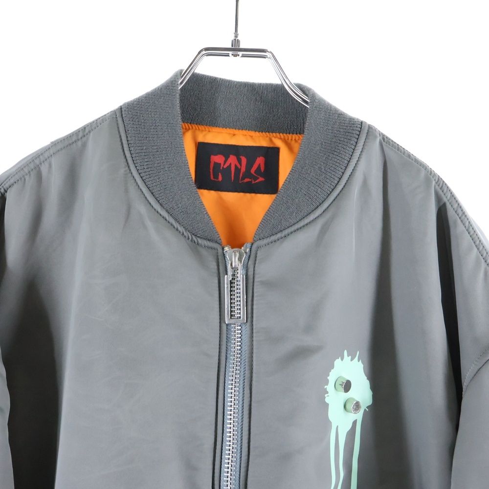 cvtvlist (カタリスト) 22AW BACK LOGO MA-1 バックロゴプリント