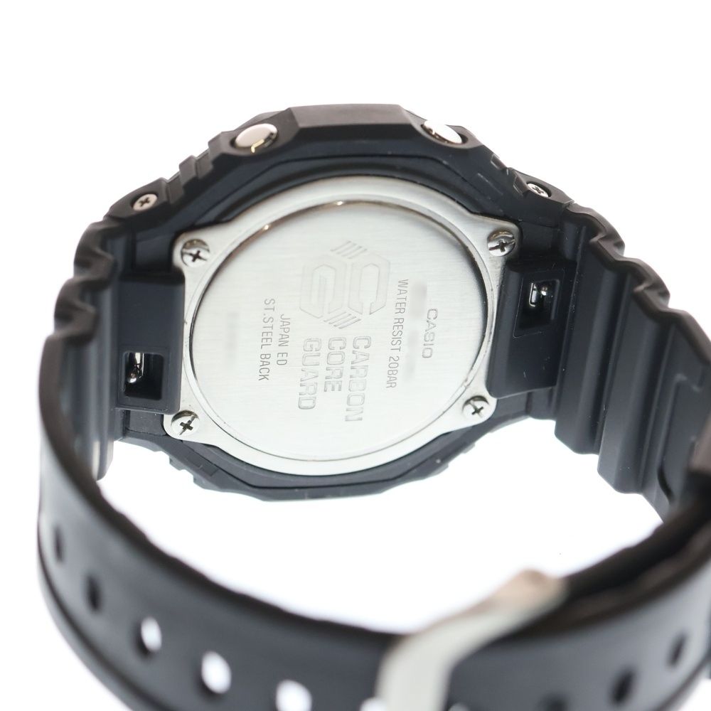  CASIO G SHOCK カシオ ジーショック ラバーベルト クオーツ アナログウォッチ 腕時計 ブラック GA 2100 その他 時計