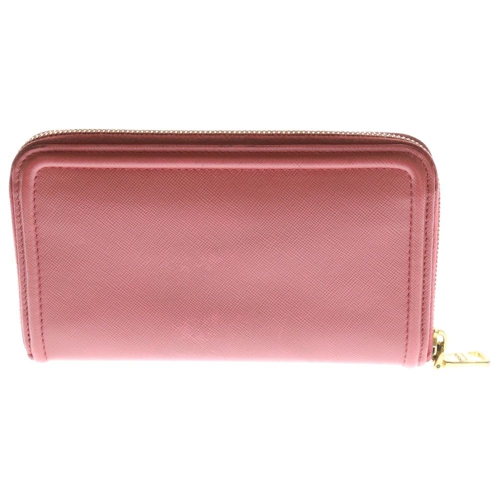 PRADA（プラダ） サフィアーノレザー ラウンドファスナー 財布