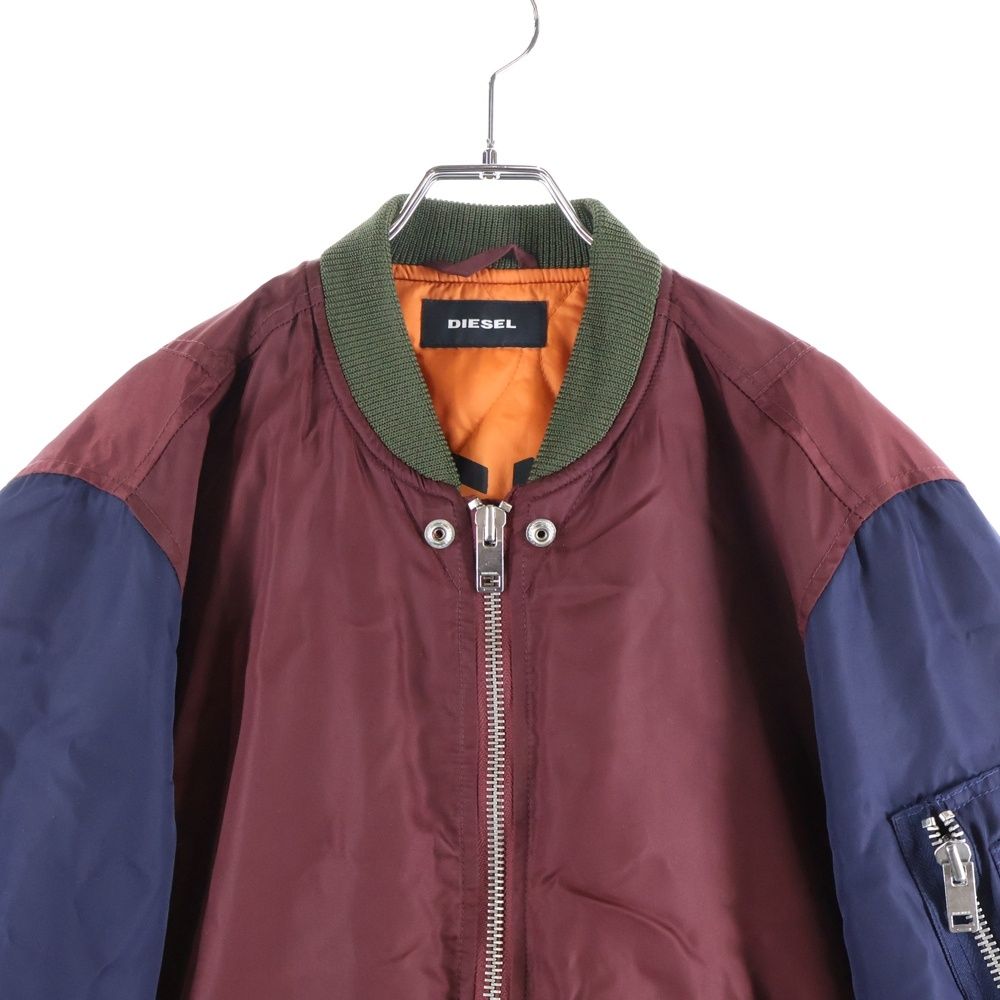 ディーゼル　MA-1 USAF 中綿 ジップアップ フライト ジャケット マルチ DIESEL (ディーゼル) MA-1 USAF 中綿 ジップアップ フライト