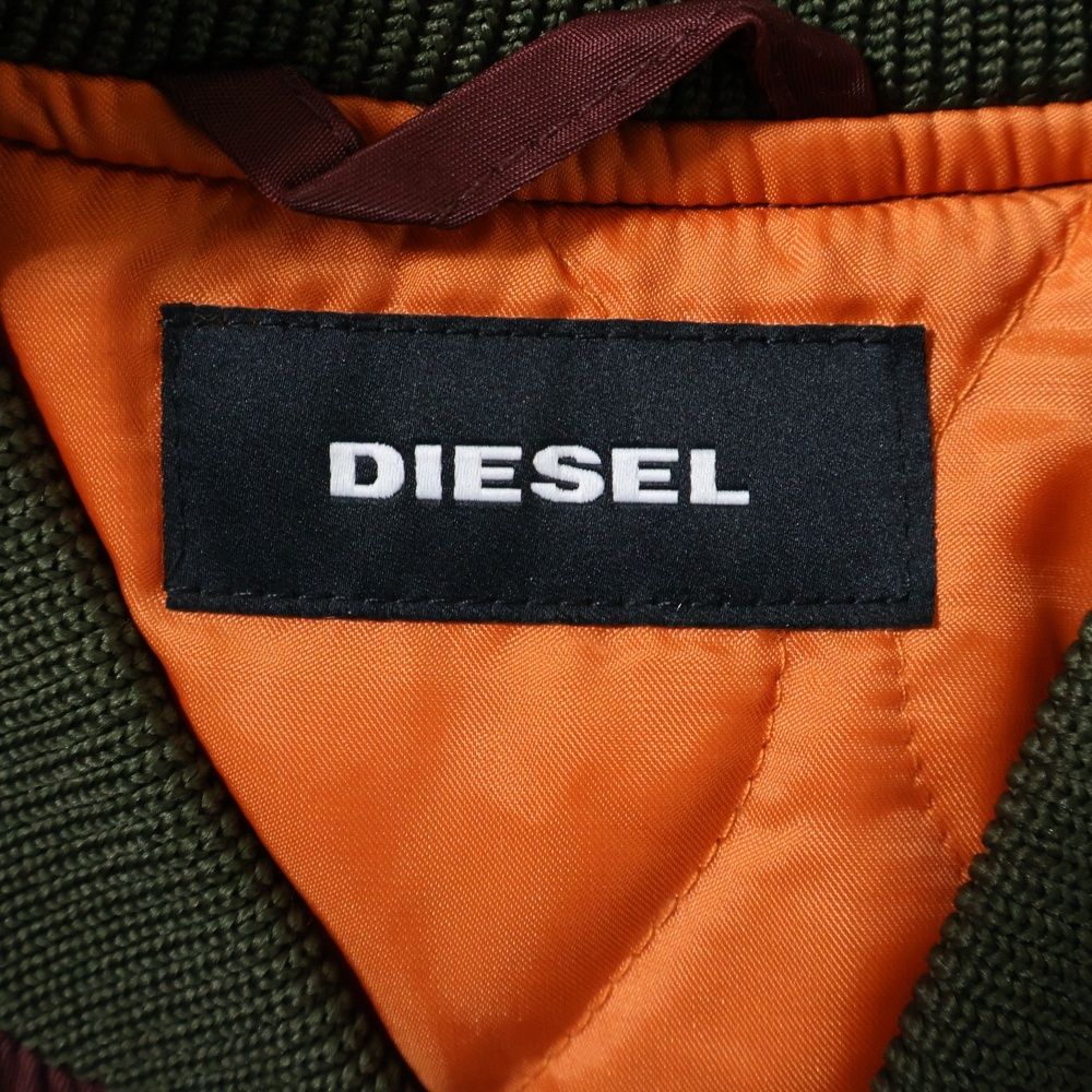 ディーゼル　MA-1 USAF 中綿 ジップアップ フライト ジャケット マルチ DIESEL (ディーゼル) MA-1 USAF 中綿 ジップアップ フライト