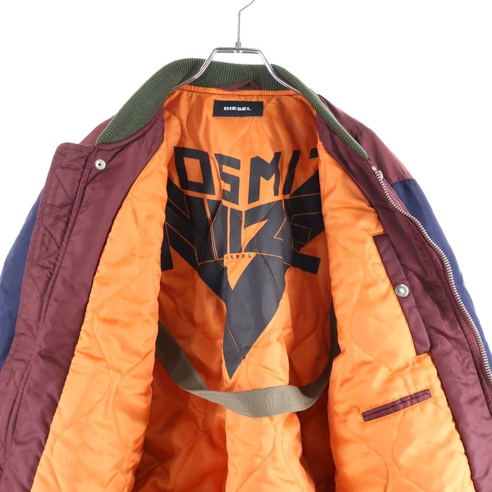 ディーゼル　MA-1 USAF 中綿 ジップアップ フライト ジャケット マルチ DIESEL (ディーゼル) MA-1 USAF 中綿 ジップアップ フライト