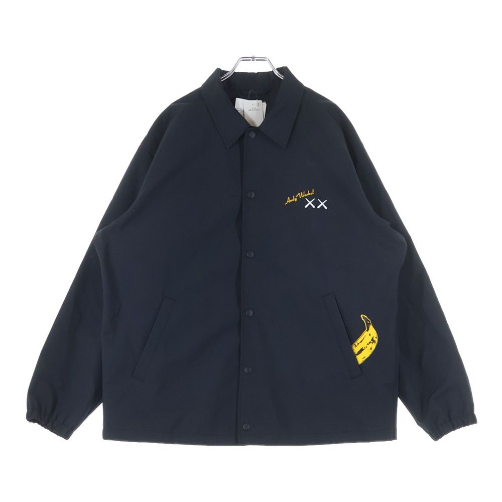 NO BRAND (ノーブランド) UNIQLO &times; KAWS &times; Warhol Coach Jacket ユニクロ カウズ ウォーホル コーチジャケット ブラック