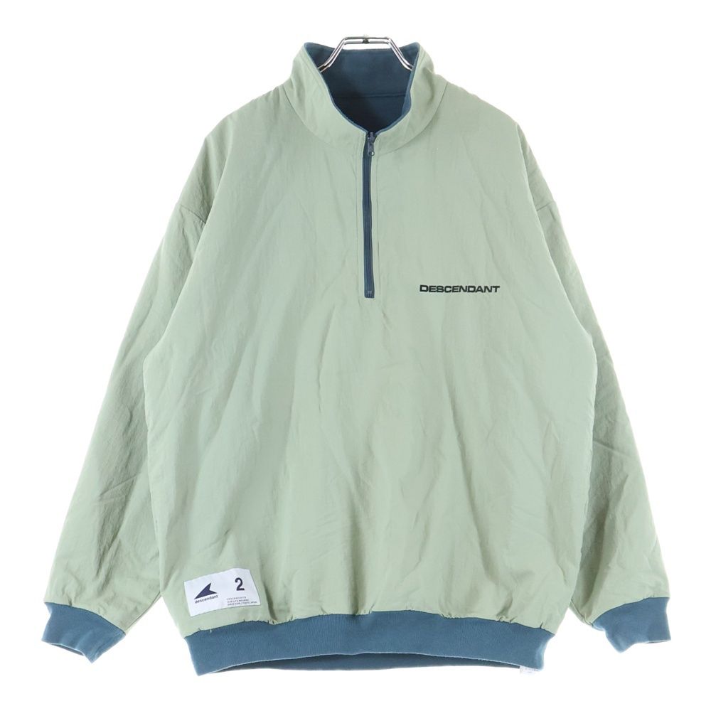 DESCENDANT (ディセンダント) TIDE HALFZIP FLEECE LS SHIRT タイド