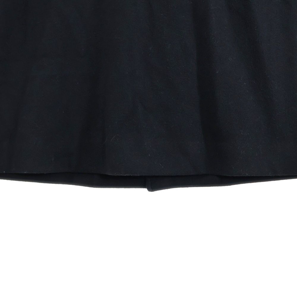 CULLNI (クルニ) Lamb Wool Melton Layer ウール コート ブラック