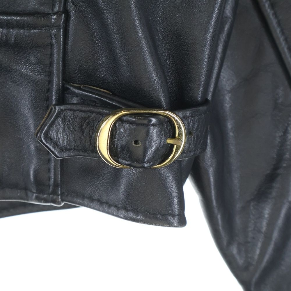 VANSON (バンソン) IKE LEATHER JACKET ジップアップ シングル