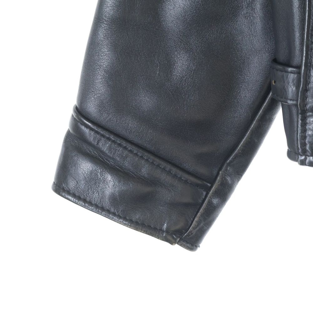 VANSON (バンソン) IKE LEATHER JACKET ジップアップ シングル