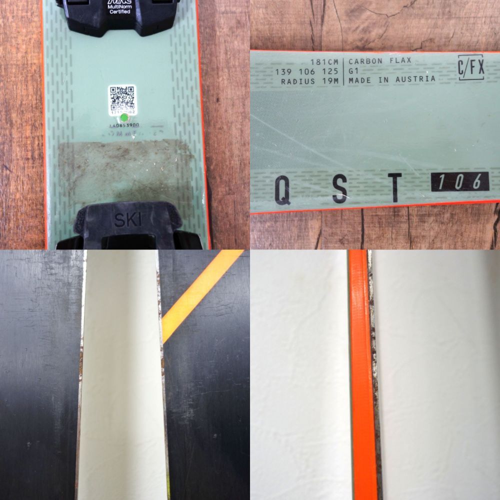 サロモン SALOMON QST 106 181 cm ビンディング S LAB SHIFT 13 山スキー バックカントリー BC スキー アウトドア サングラス 口コミウィンタースポーツ用品