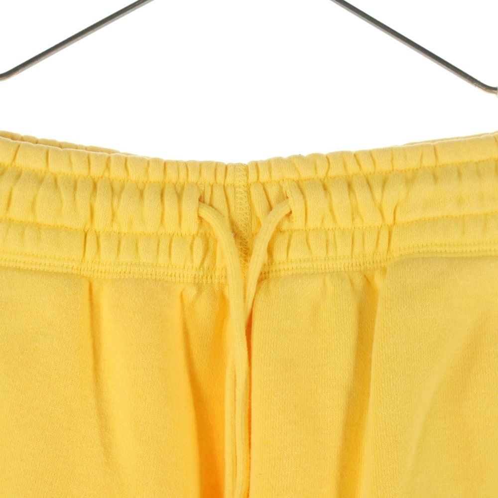 SAINT MICHAEL セントマイケル 21 AW DENIM TEARS STT SWT PNT STTRS LG デニムティアーズ ダメージ加工 スウェットパンツ イエロー SM A 0000 053 高評価 ベーシック服