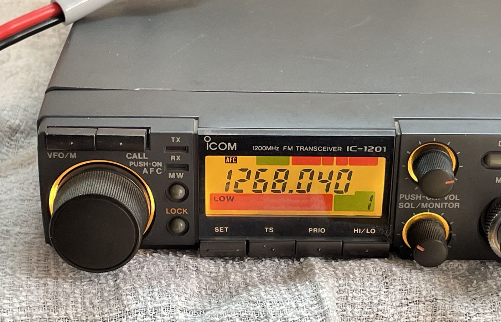 現状品 アイコム トランシーバー IC-1201 ICOM アマチュア無線