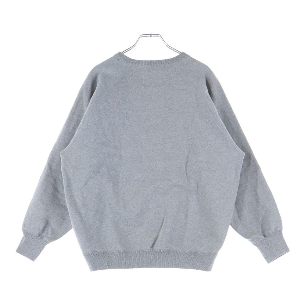 未使用 WTAPS トレーナー グレー WTAPS (ダブルタップス) 25AW SIGN-RGYD SWEATER フロントロゴ クルー