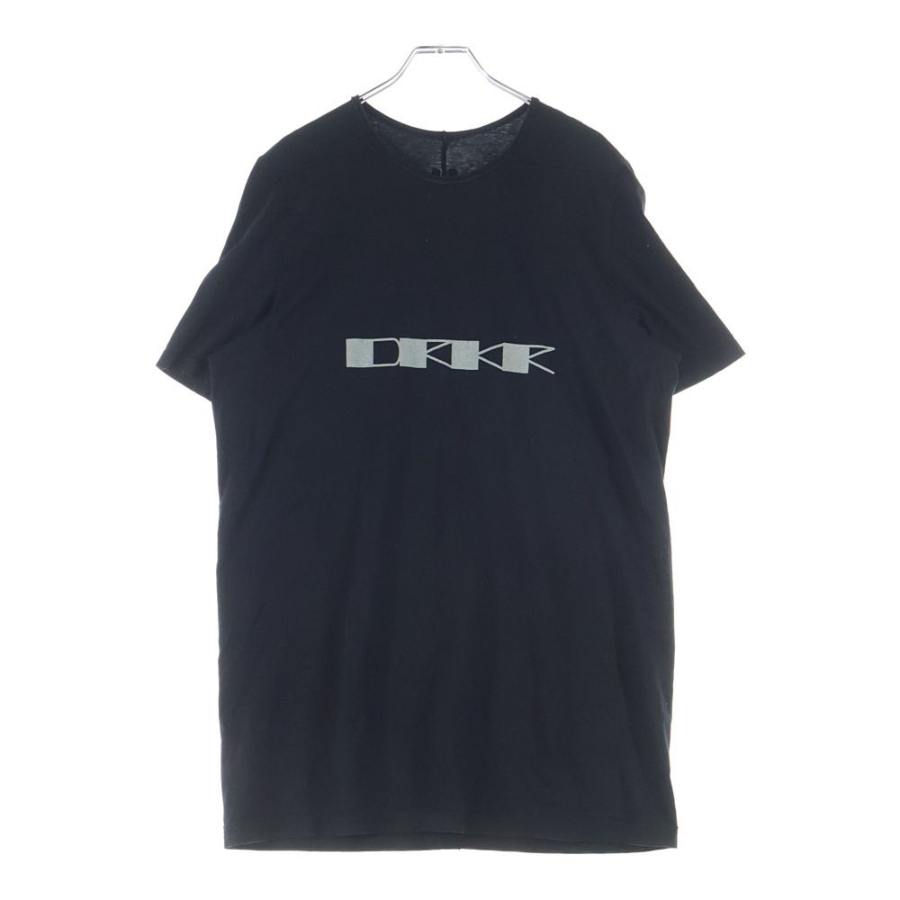 Rick Owens DRKSHDW リックオウエンス ダークシャドウ 21 AW DRKR Print Level T-Shirt レベルTシャツ 半袖Tシャツ カットソー ブラック -RNEP 6