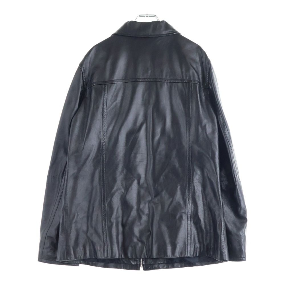 COACH (コーチ) 裏地シグネチャーロゴ総柄 ラムスキン レザー ジップ