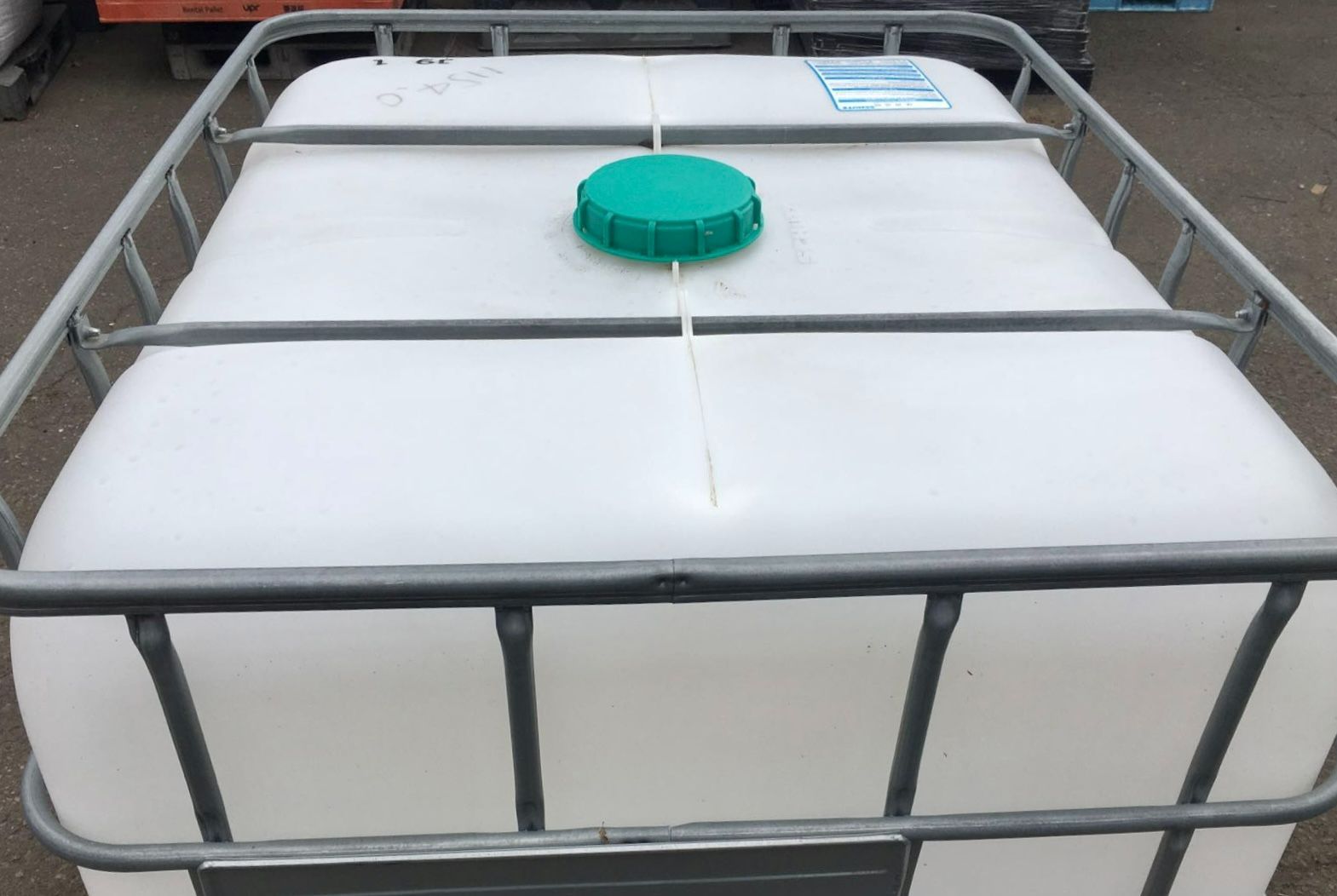 茨城引取限定】【中古】【1個】1180mm×950mm×H1150mm 貯水タンク IBC