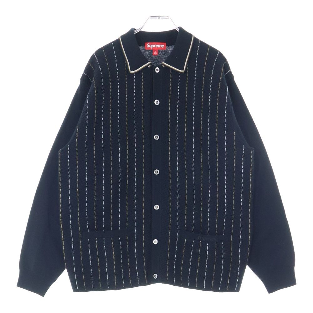 SUPREME (シュプリーム) 25SS Herringbone Cardigan ヘリンボーン