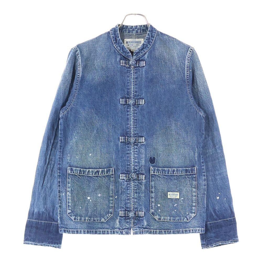 ネイバーフッド NEIGHBORHOOD 16ss カンフージャケット　Lサイズ NEIGHBORHOOD (ネイバーフッド) 16SS カンフー チャイナ デニム