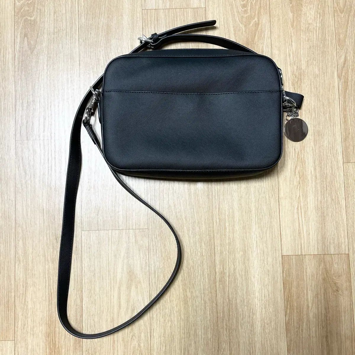  LACOSTE ラコステ クロスバック バッグ ブラック メッセンジャーバッグ ショルダーバッグ