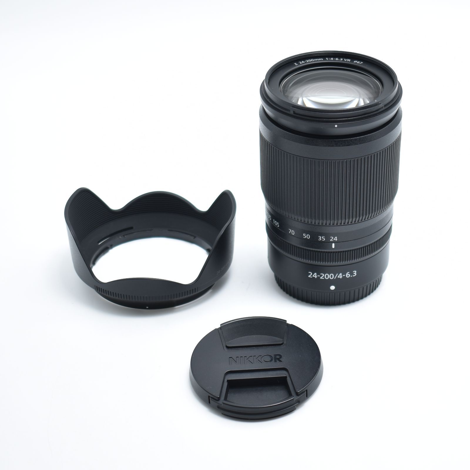 B 10687 Nikon 望遠 高倍率ズームレンズ NIKKOR Z 24-200 mm f 4-6.3 VR Zマウント フルサイズ対応 NZ