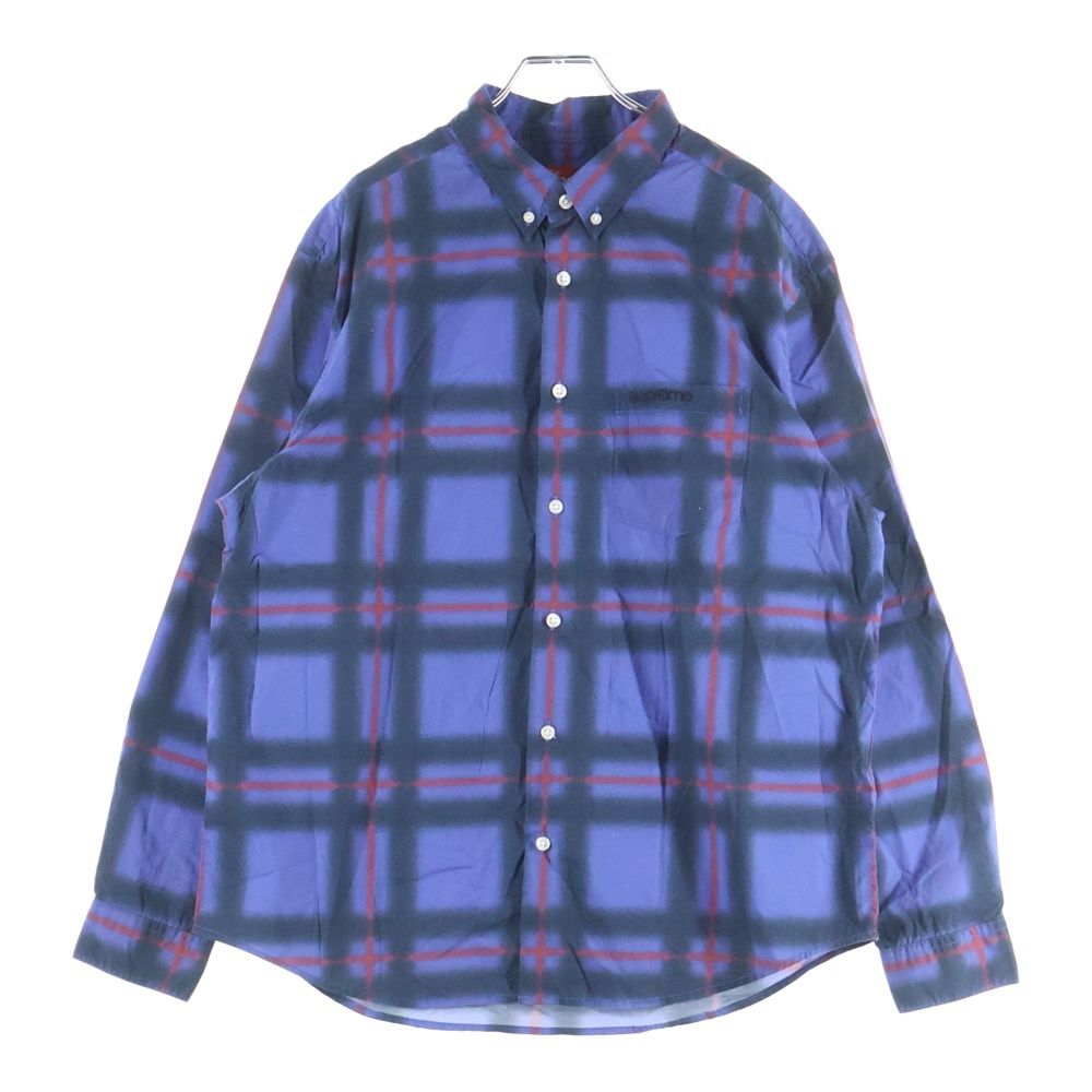 トップス Spray Tartan Shirt SUPREME (シュプリーム) 21SS Spray Tartan Shirt スプレー タータン
