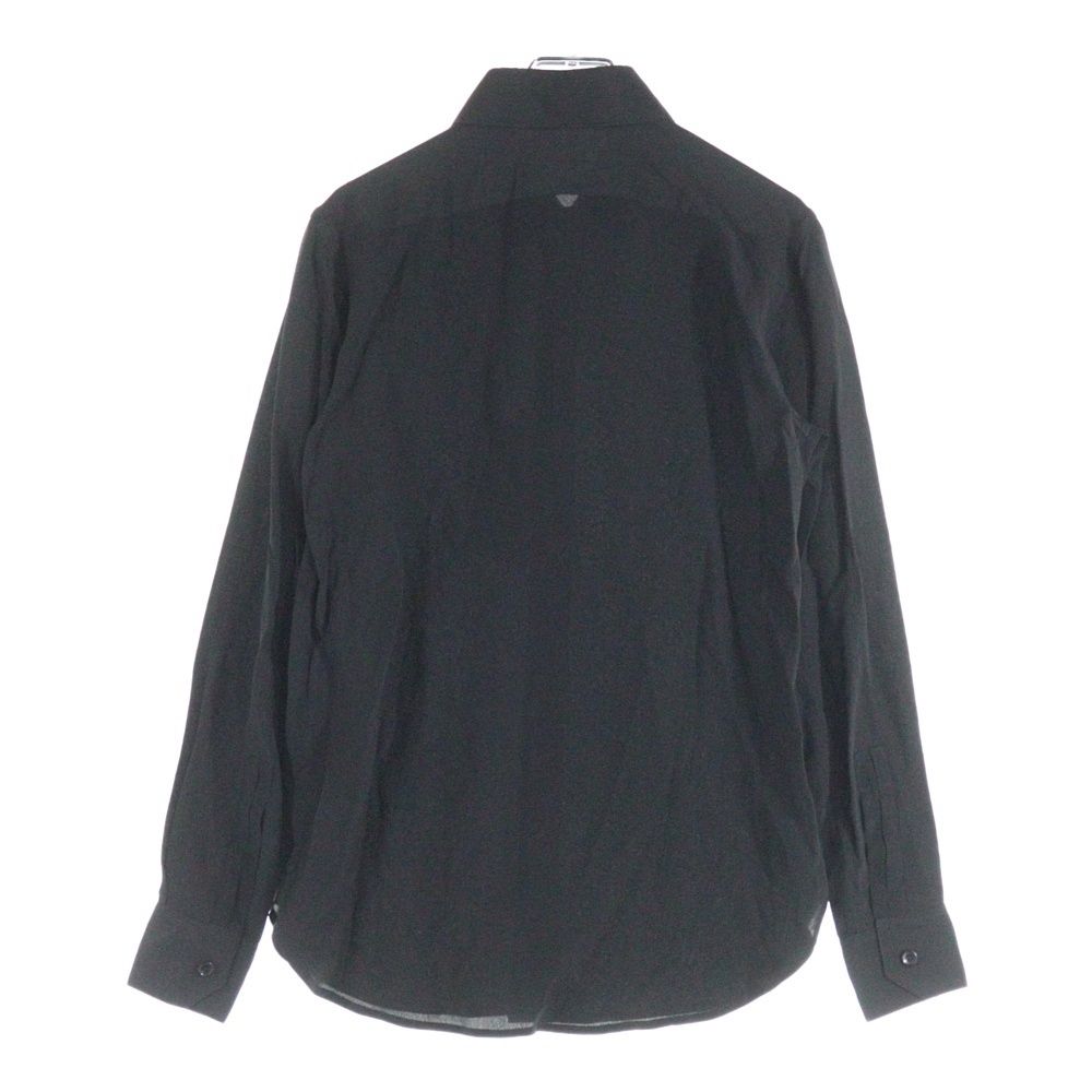 SAINT LAURENT PARIS サンローランパリ uniform shirt 636994 Y 100 W 長袖ドレスボタンシャツ ブラック