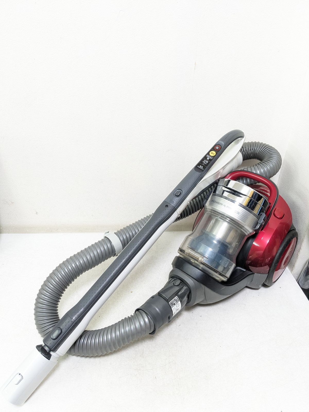 Panasonic MC-SS310GX-R サイクロン式掃除機 2012年製 ヘッド無し