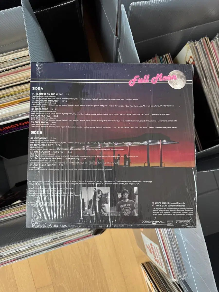 インディーズ ROCK パンク クラス Nightshift ー Full Moon LP