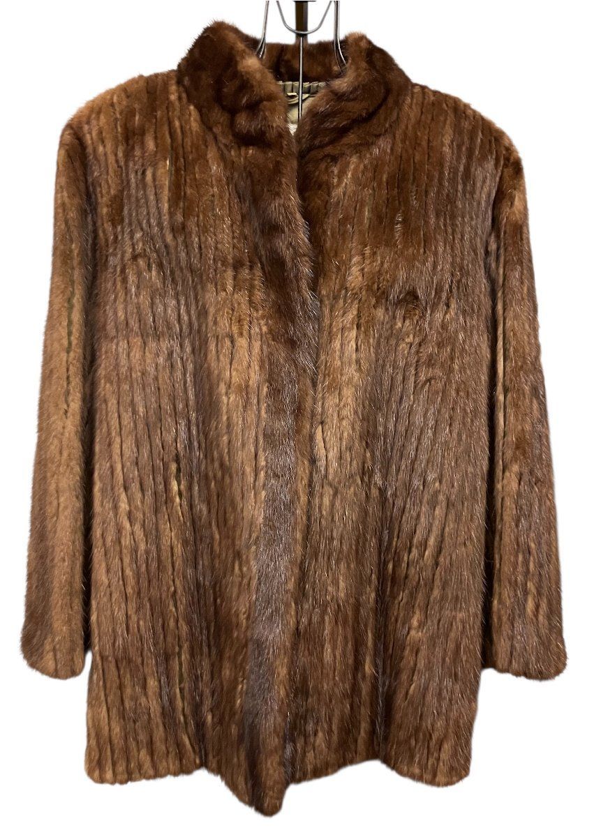 Y3115 Fur Canadia ファーカナディア TOKYO.JAPAN 毛皮ミンク ハーフ