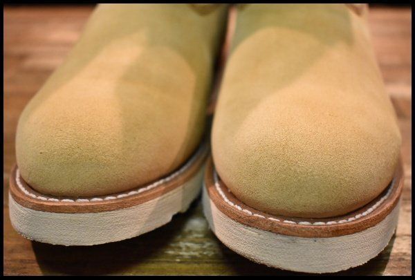  8.5 E 25年 レッドウィング 8168 スエード ペコス ホーソーン アビレーン ラフアウト ベージュ ブーツ redwing FL 055 ワークブーツ ブーツ 革靴