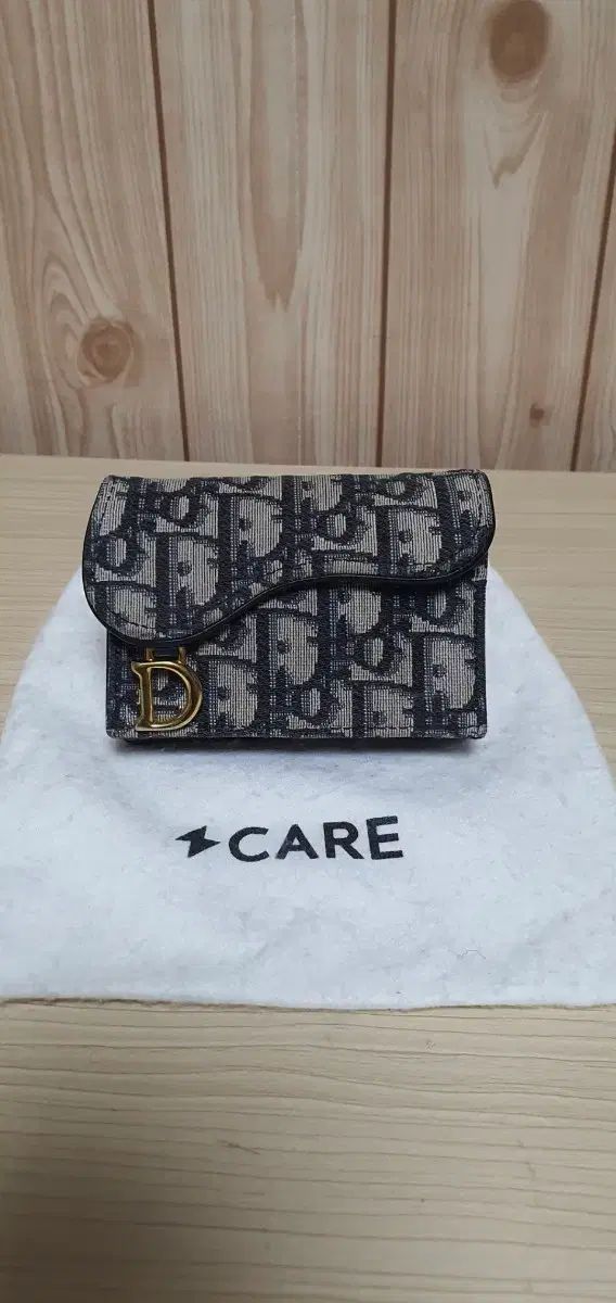 ディオール オブリーク サドル 財布 カードウォレット A級 鑑定O