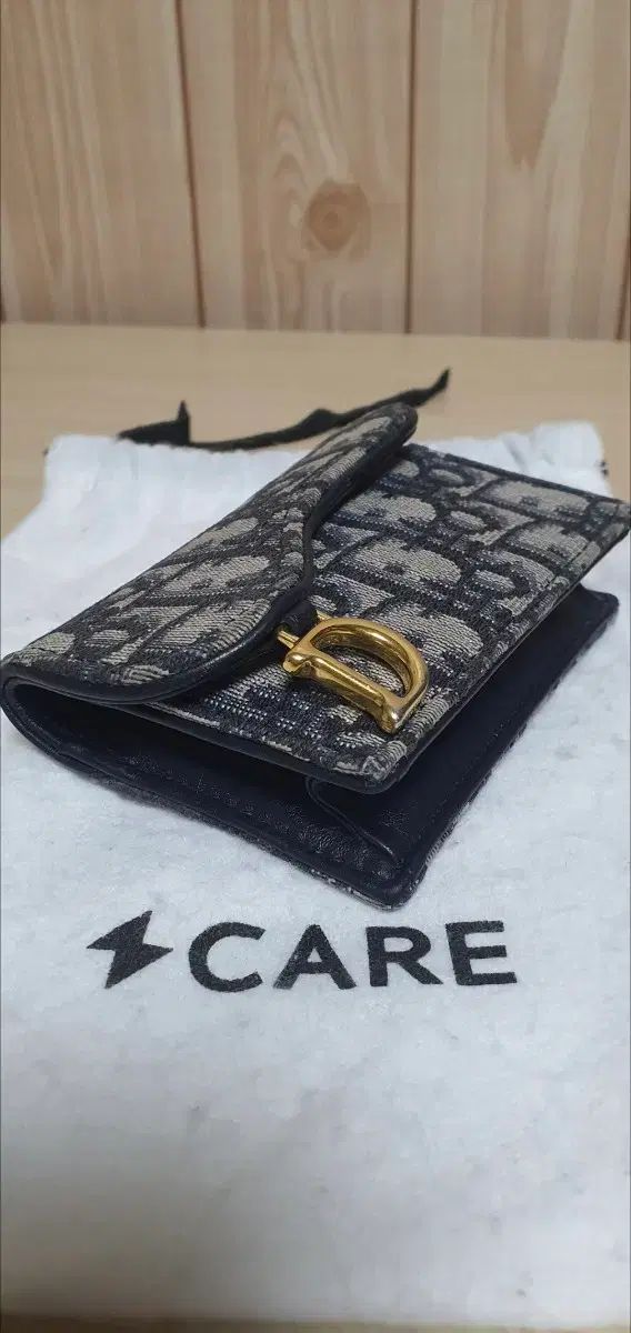  ディオール オブリーク サドル 財布 カードウォレット A級 鑑定O 長財布 小物