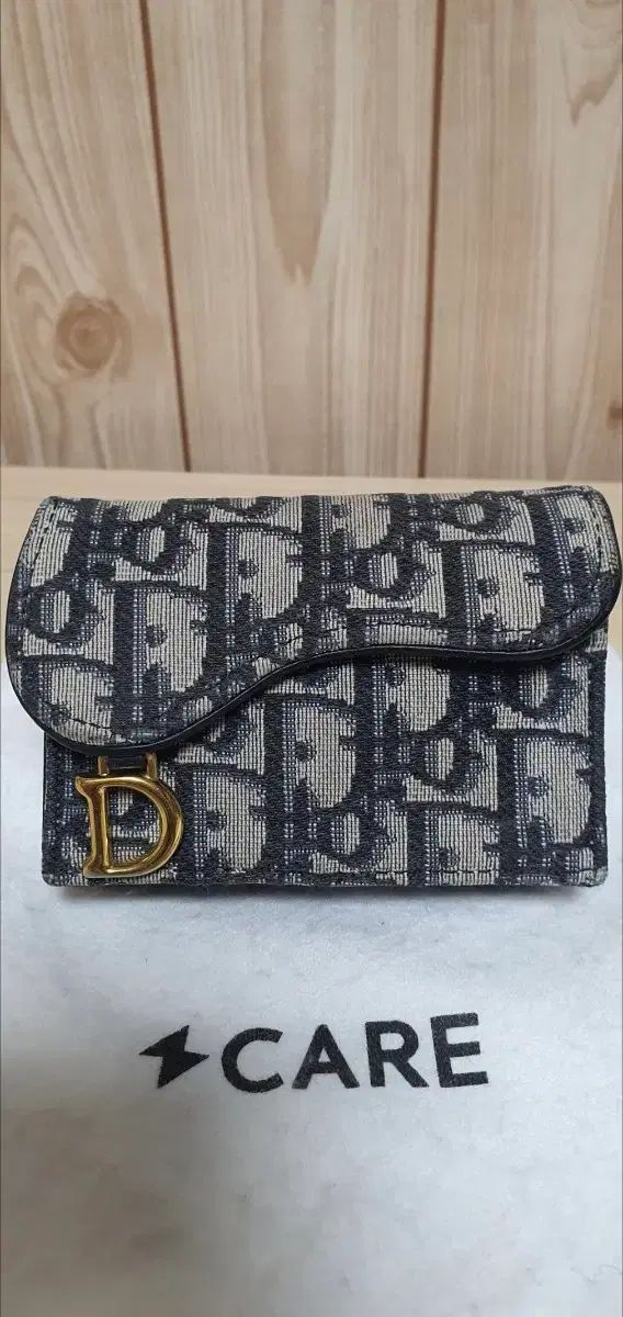 ディオール オブリーク サドル 財布 カードウォレット A級 鑑定O