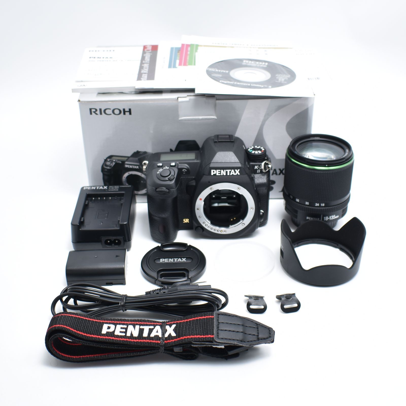 B 10640 PENTAX デジタル一眼レフ K-3 II 18-135 WR レンズキット GPS内蔵 ローパスセレクタ 最高約8.3コマ 秒 16190