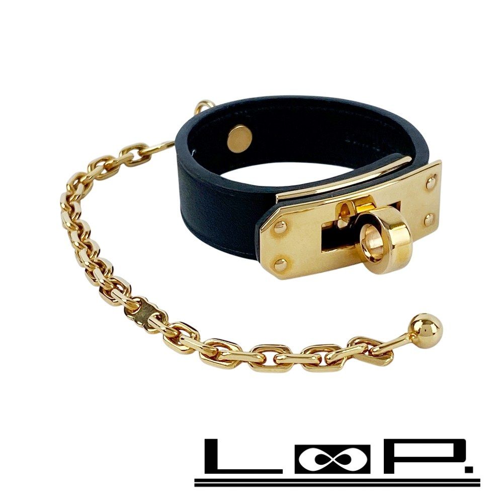 エルメス □新同□ エルメス ケリー チェーン グローブホルダー ネーム