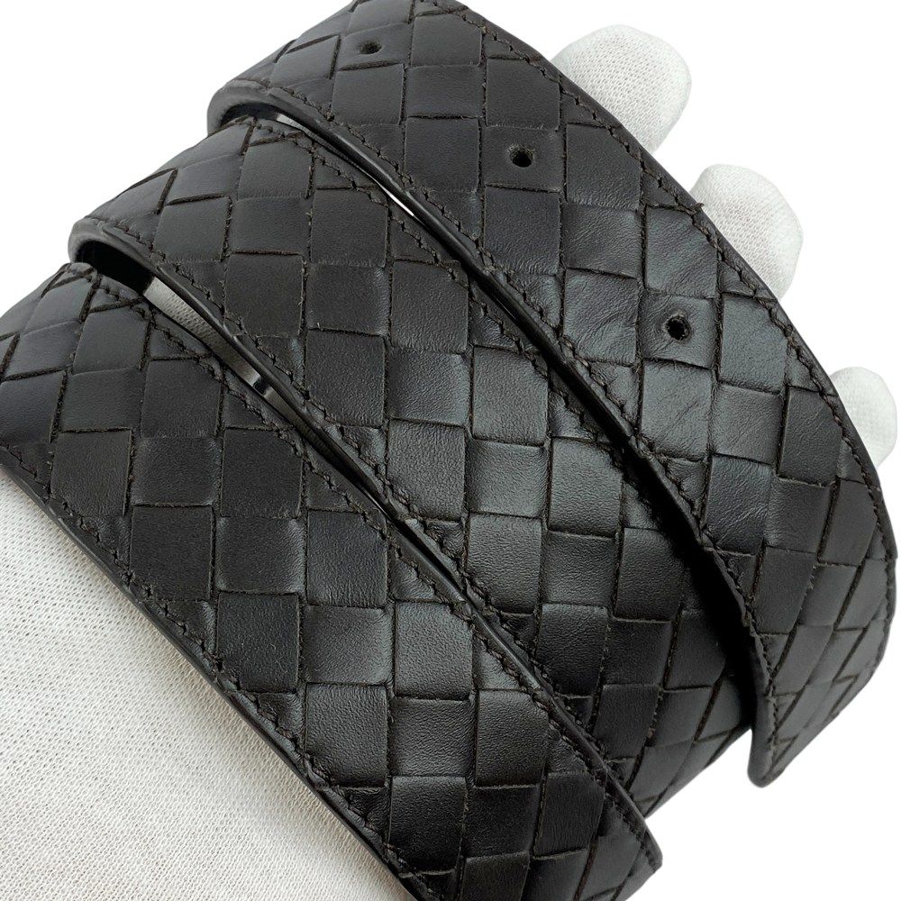 ボッテガヴェネタ □美品□ ベルト メンズ イントレチャート レザー